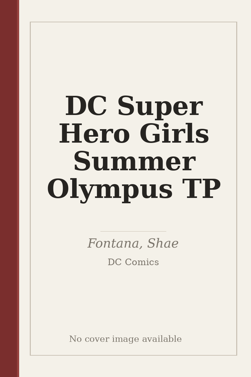 DC Super Hero Girls Summer Olympus TP - no cover image available