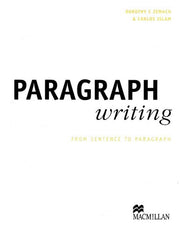 Paragraph Writing: From Sentence to Paragraph