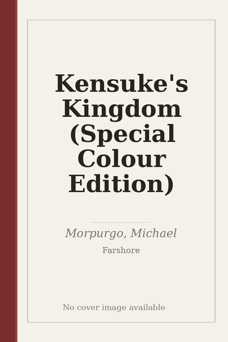 Kensuke's Kingdom (Special Colour Edition) - no cover image available