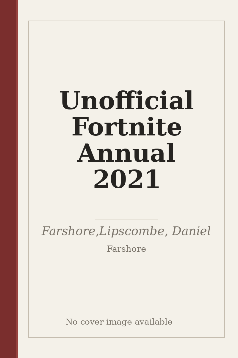 Unofficial Fortnite Annual 2021 - no cover image available
