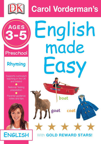 English Made Easy Rhyming Preschool Ages 3-5 (Carol Vorderman's English Made Easy)