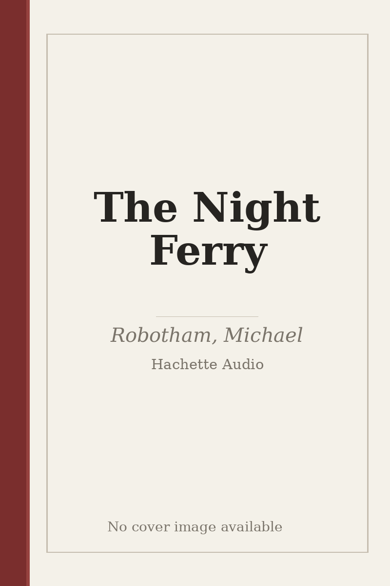 The Night Ferry - no cover image available