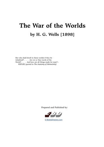 "The War of the Worlds": Penguin Readers Simplified Text, Level 5