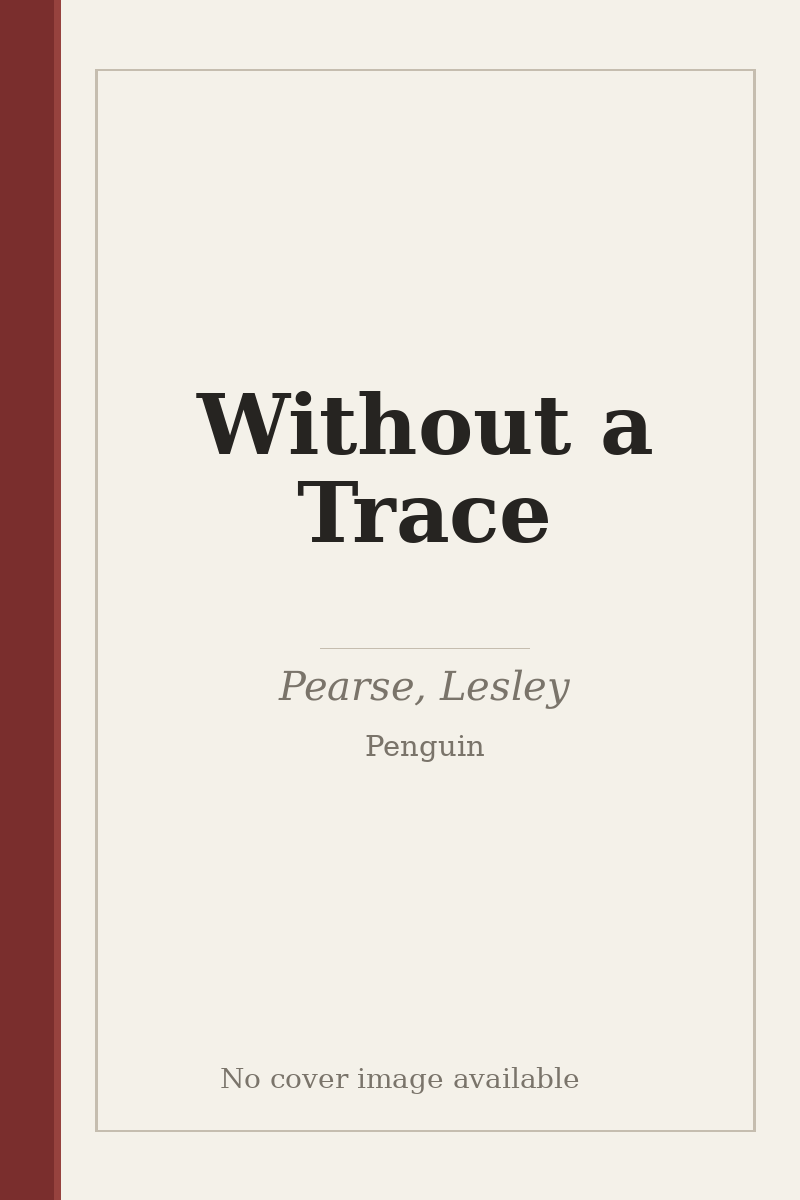 Without a Trace - no cover image available