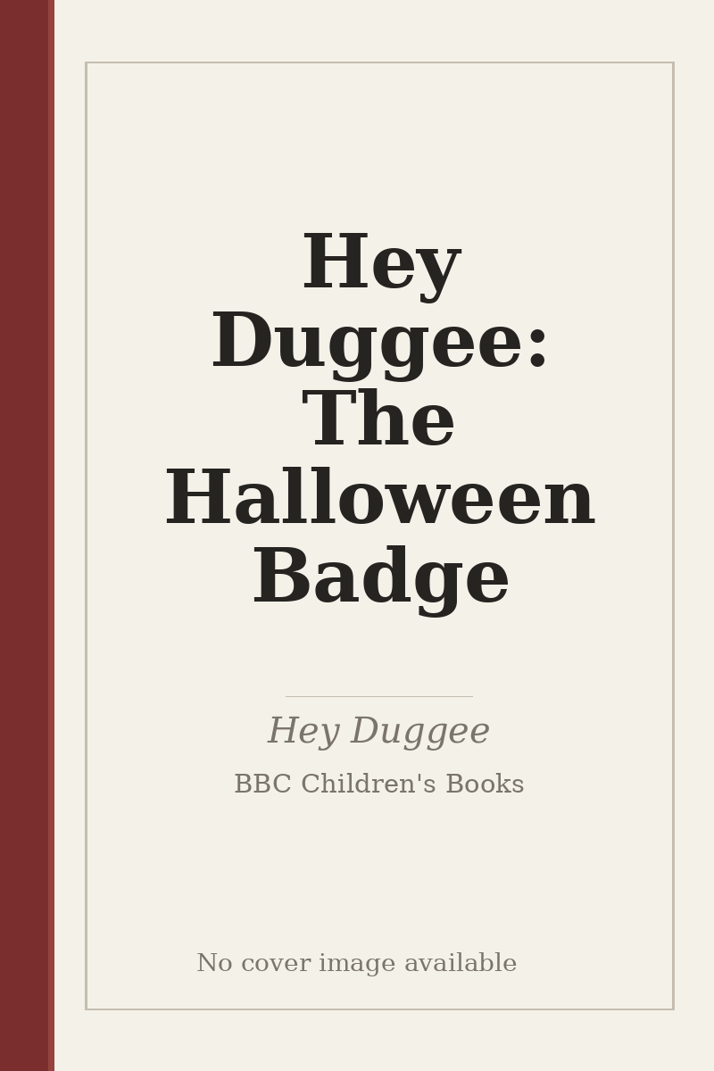 Hey Duggee: The Halloween Badge - no cover image available