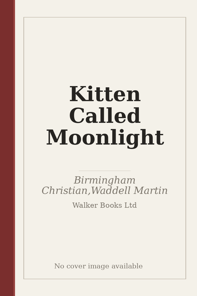 Kitten Called Moonlight - no cover image available