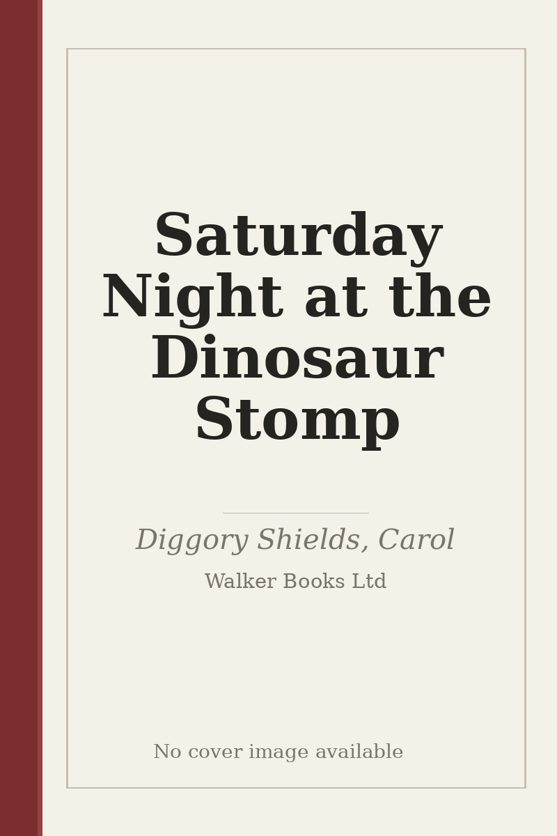 Saturday Night at the Dinosaur Stomp - no cover image available