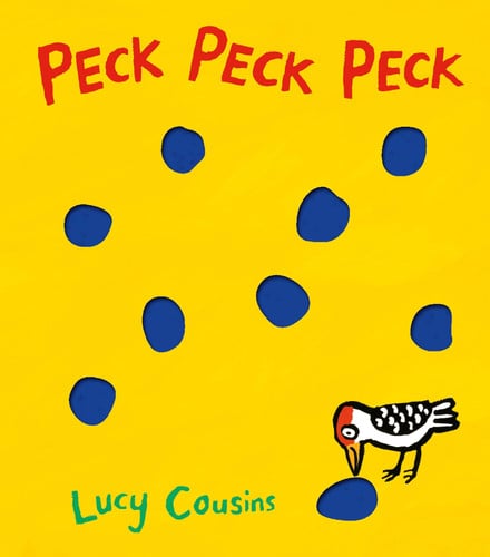 Peck Peck Peck: From the creator of Maisy – an interactive funny rhyming board book for babies and toddlers about a woodpecker, with holes on every page