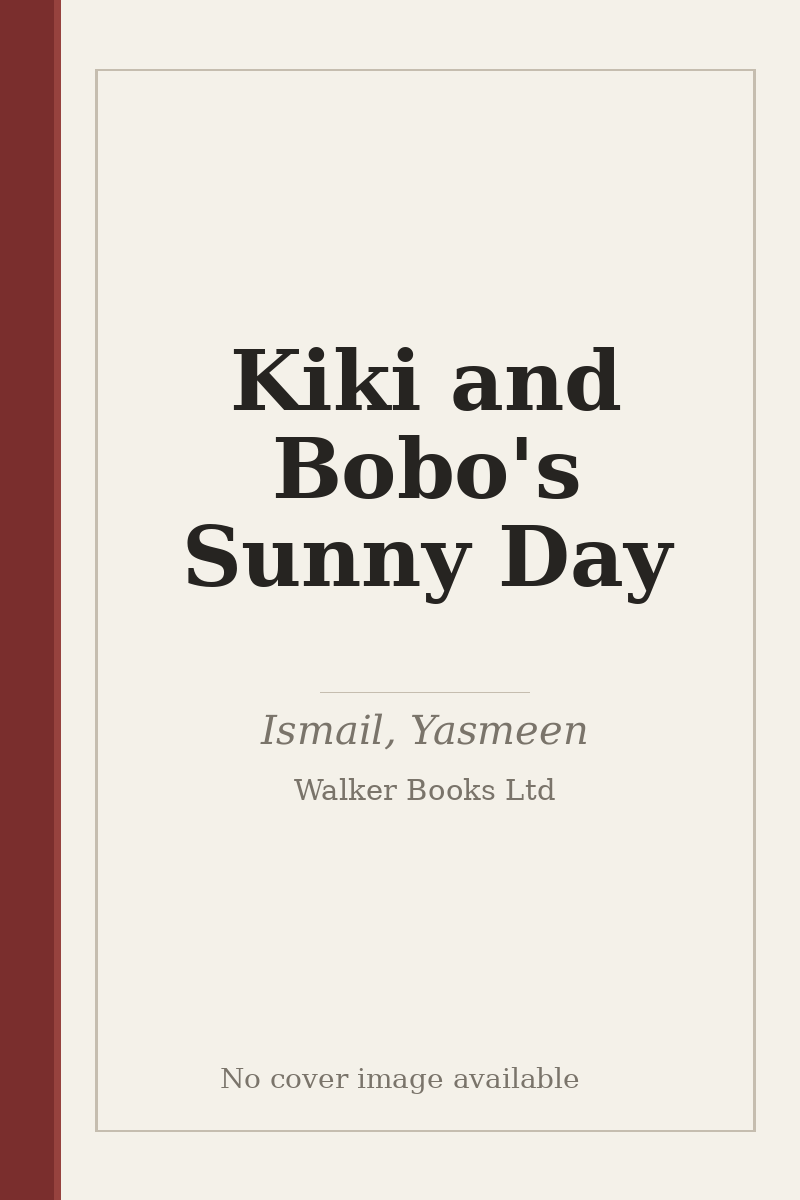 Kiki and Bobo's Sunny Day - no cover image available
