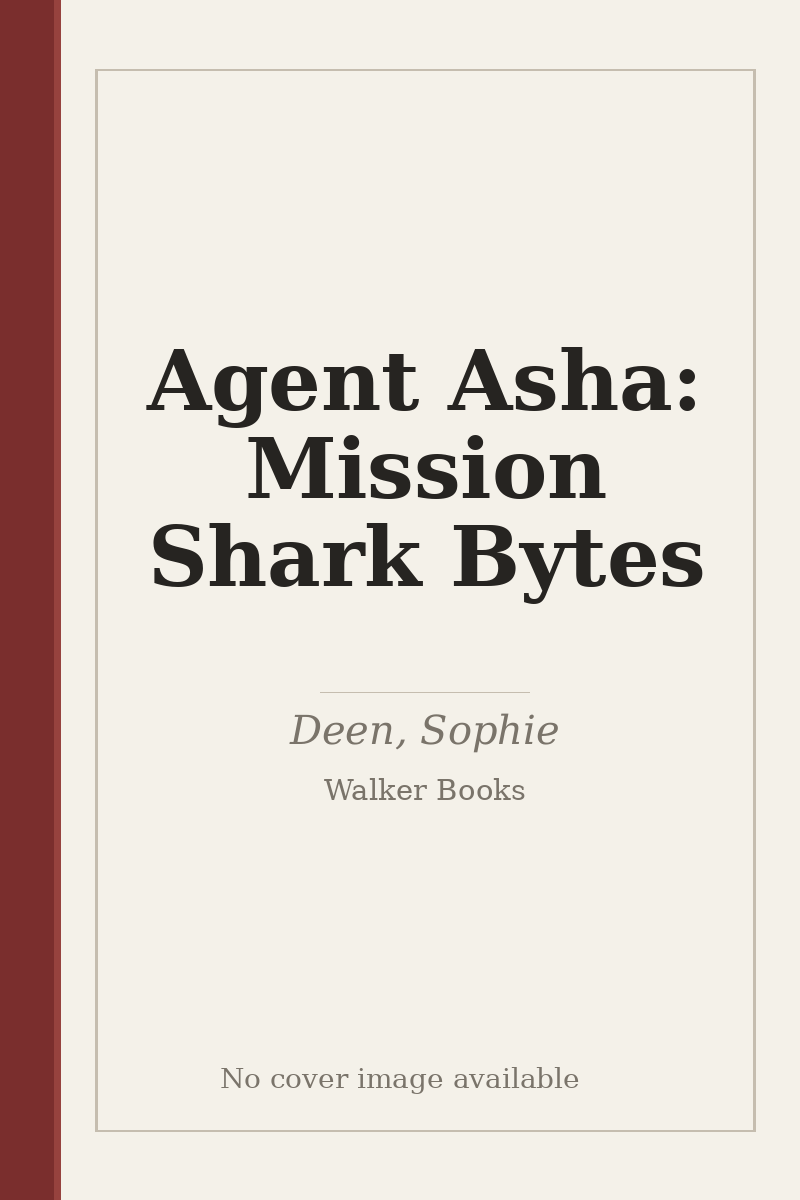 Agent Asha: Mission Shark Bytes - no cover image available