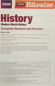 GCSE Bitesize History Modern World History Complete Revision and Practice (Bitesize GCSE)