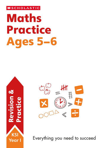 Maths practice book for ages 5-6 (Year 1). Perfect for Home Learning. (100 Practice Activities)