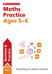 Maths practice book for ages 5-6 (Year 1). Perfect for Home Learning. (100 Practice Activities)