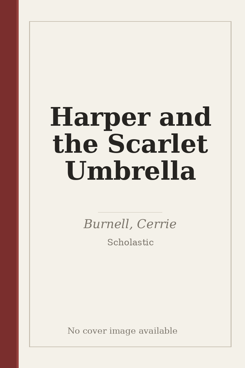 Harper and the Scarlet Umbrella - no cover image available