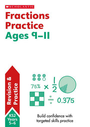 KS2 Fractions Workbook: supporting mastery of fractions, decimals and percentages for ages 10-11 (Year 6)