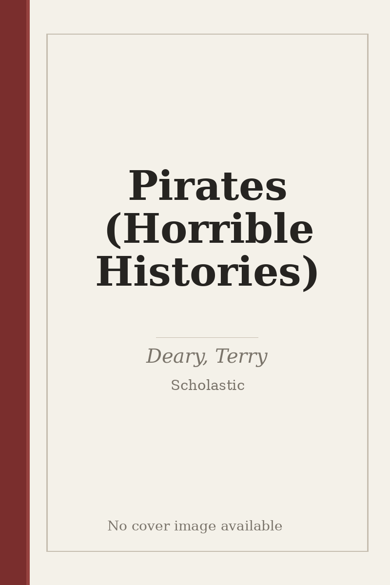Pirates (Horrible Histories) - no cover image available