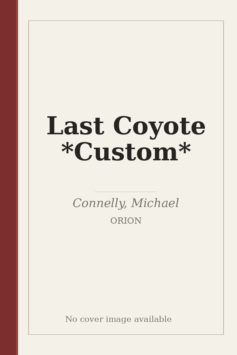 Last Coyote *Custom* - no cover image available