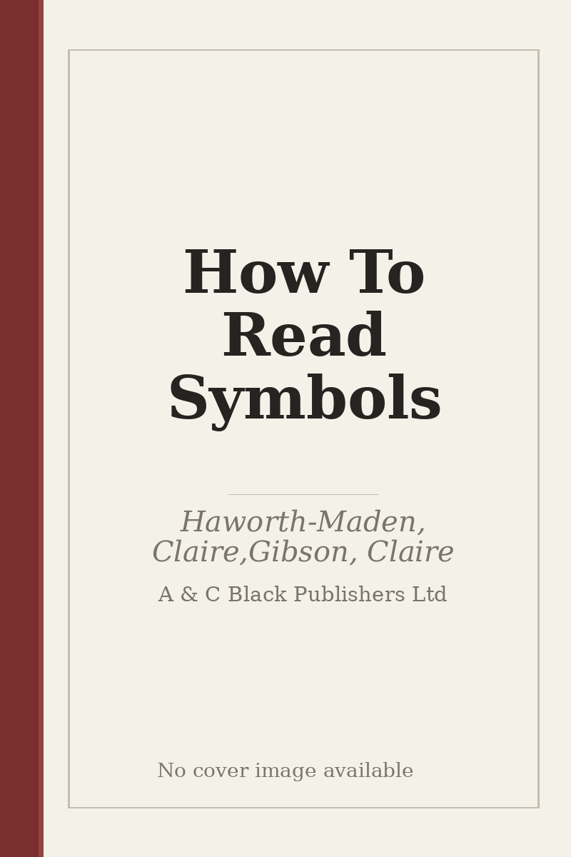 How To Read Symbols - no cover image available