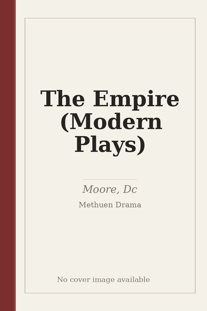 The Empire (Modern Plays) - no cover image available