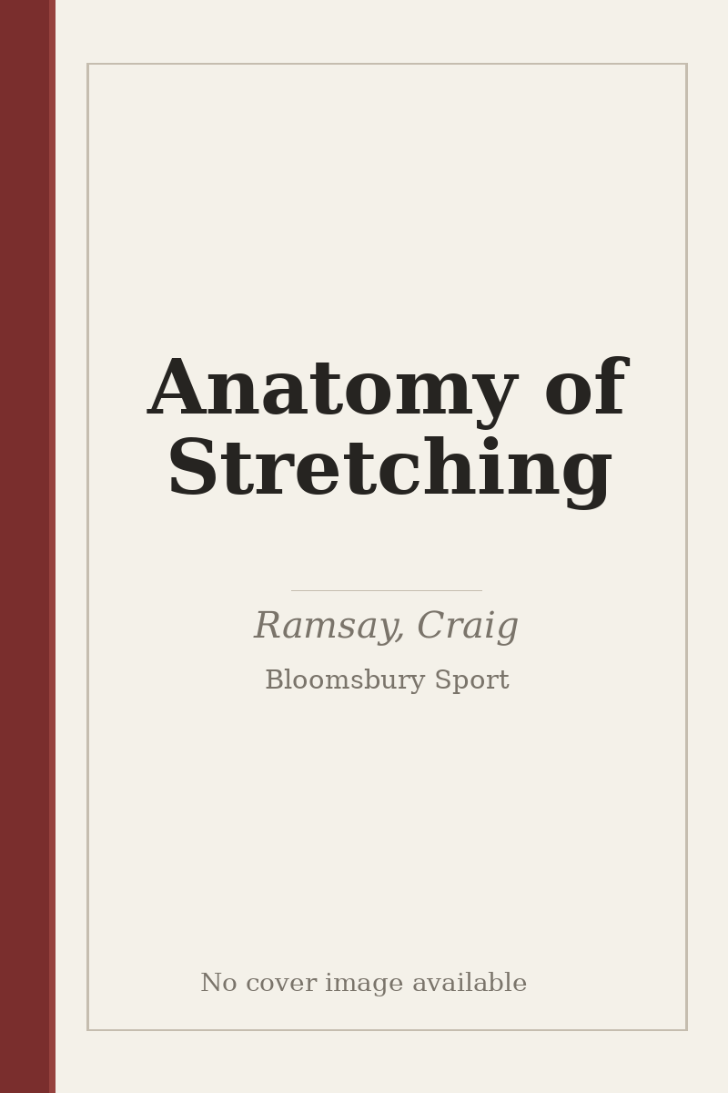 Anatomy of Stretching - no cover image available