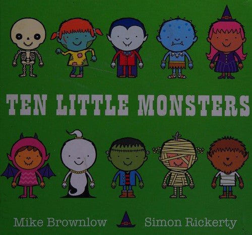 Ten Little Monsters Board Book