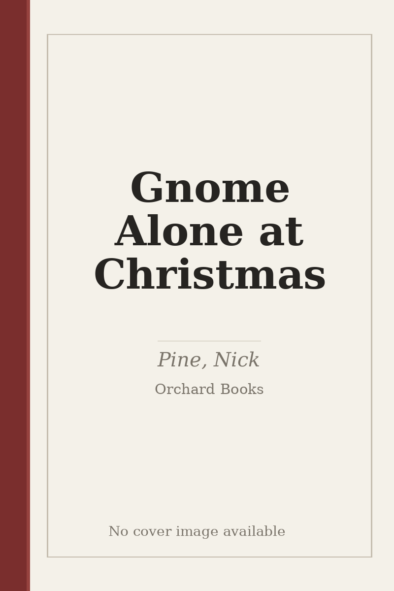 Gnome Alone at Christmas - no cover image available
