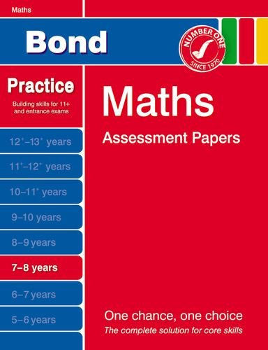 Bond Maths Assessment Papers 7-8 years