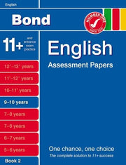 Bond English Assessment Papers 9-10 years Book 2