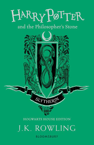 Harry Potter and the Philosopher's Stone – Slytherin Hogwarts House Edition: J.K. Rowling (Slytherin Edition - Green)