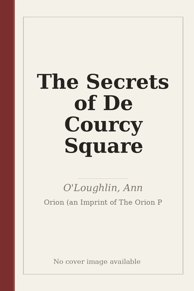The Secrets of De Courcy Square - no cover image available