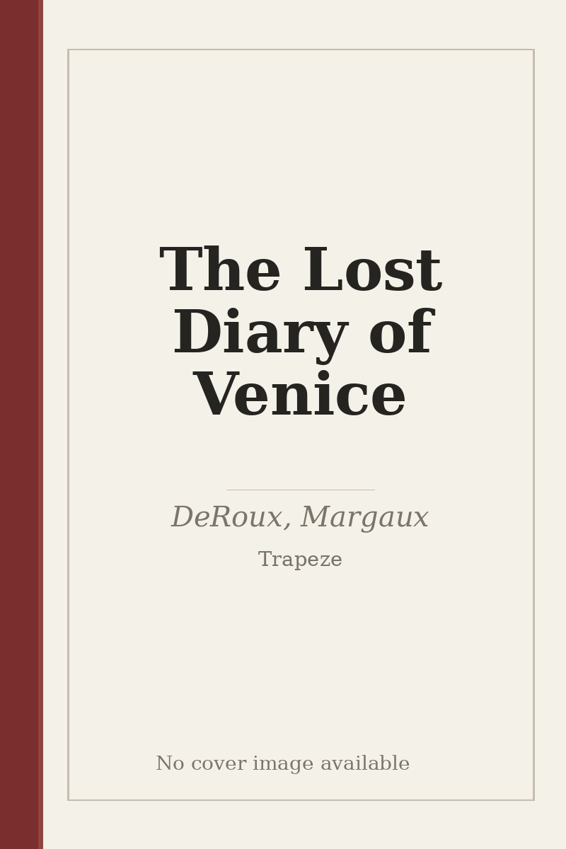 The Lost Diary of Venice - no cover image available