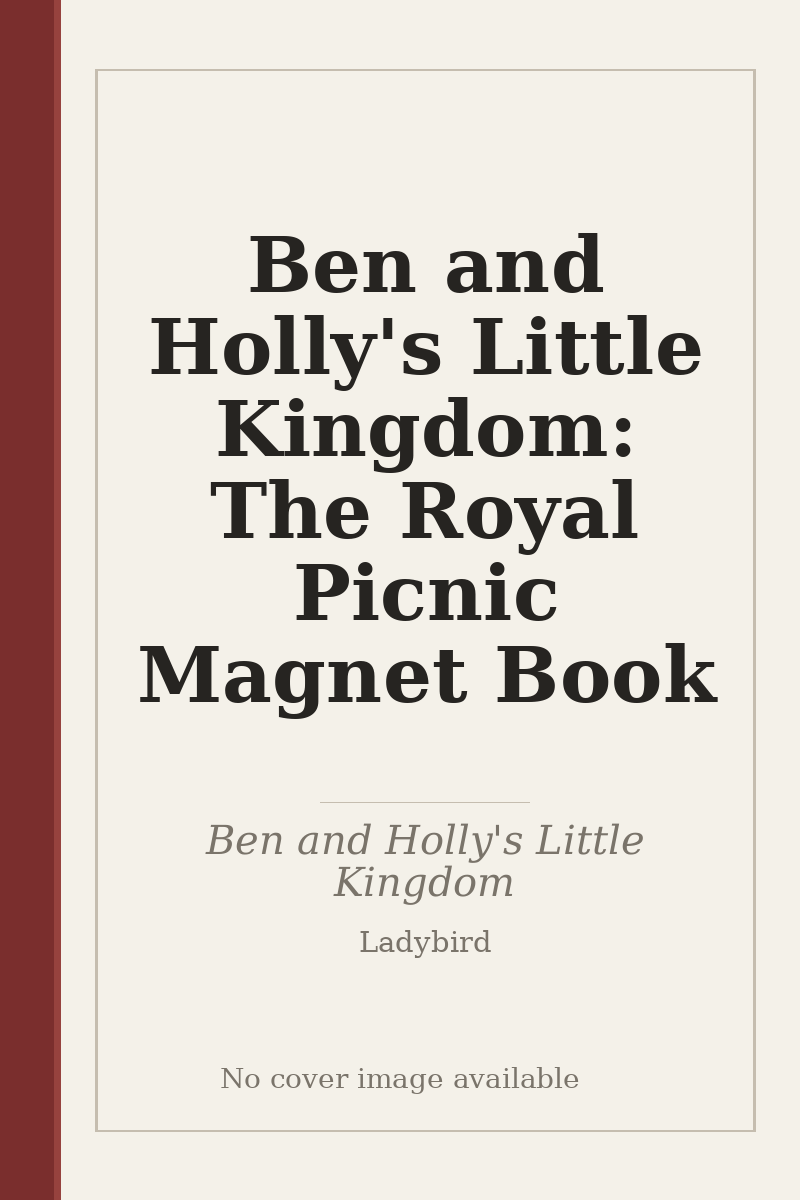 Ben and Holly's Little Kingdom: The Royal Picnic Magnet Book - no cover image available