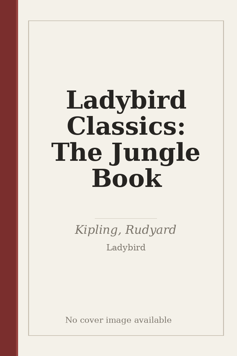 Ladybird Classics: The Jungle Book - no cover image available