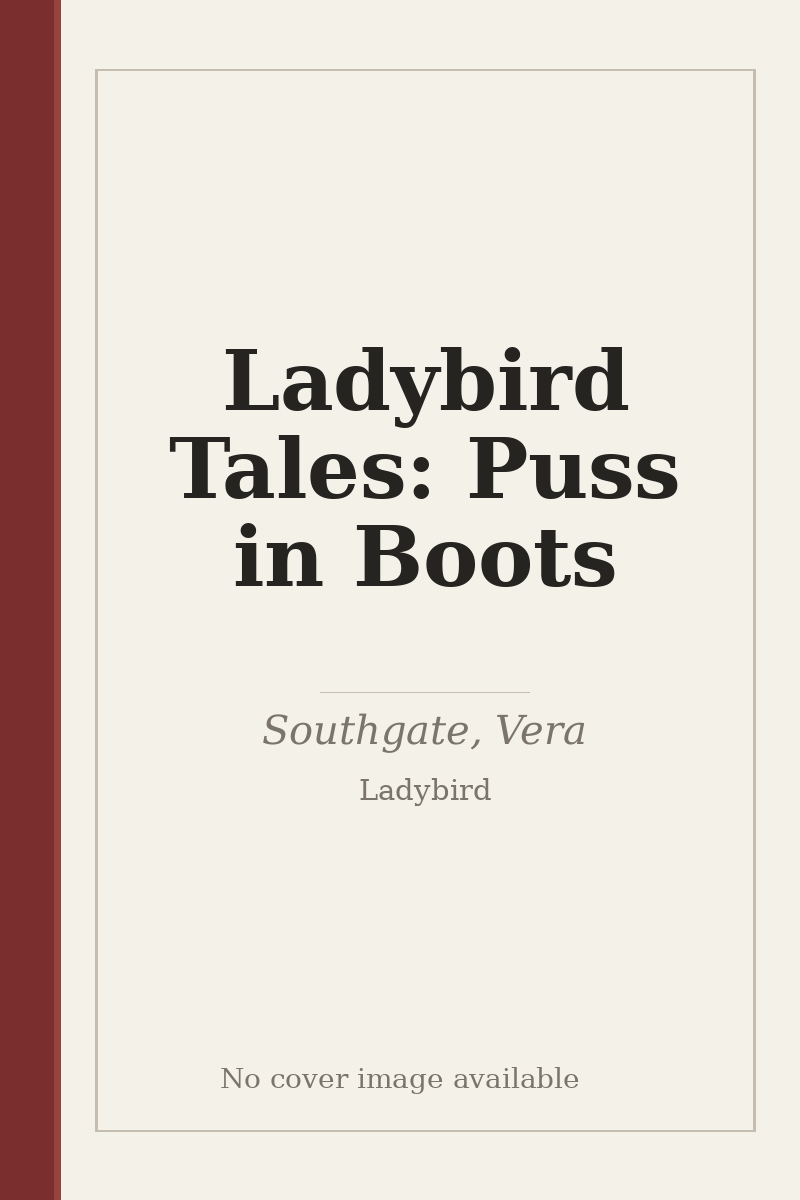 Ladybird Tales: Puss in Boots - no cover image available
