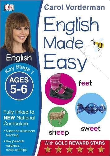 English Made Easy, Ages 5-6 (Key Stage 1): Supports the National Curriculum, English Exercise Book (Made Easy Workbooks)