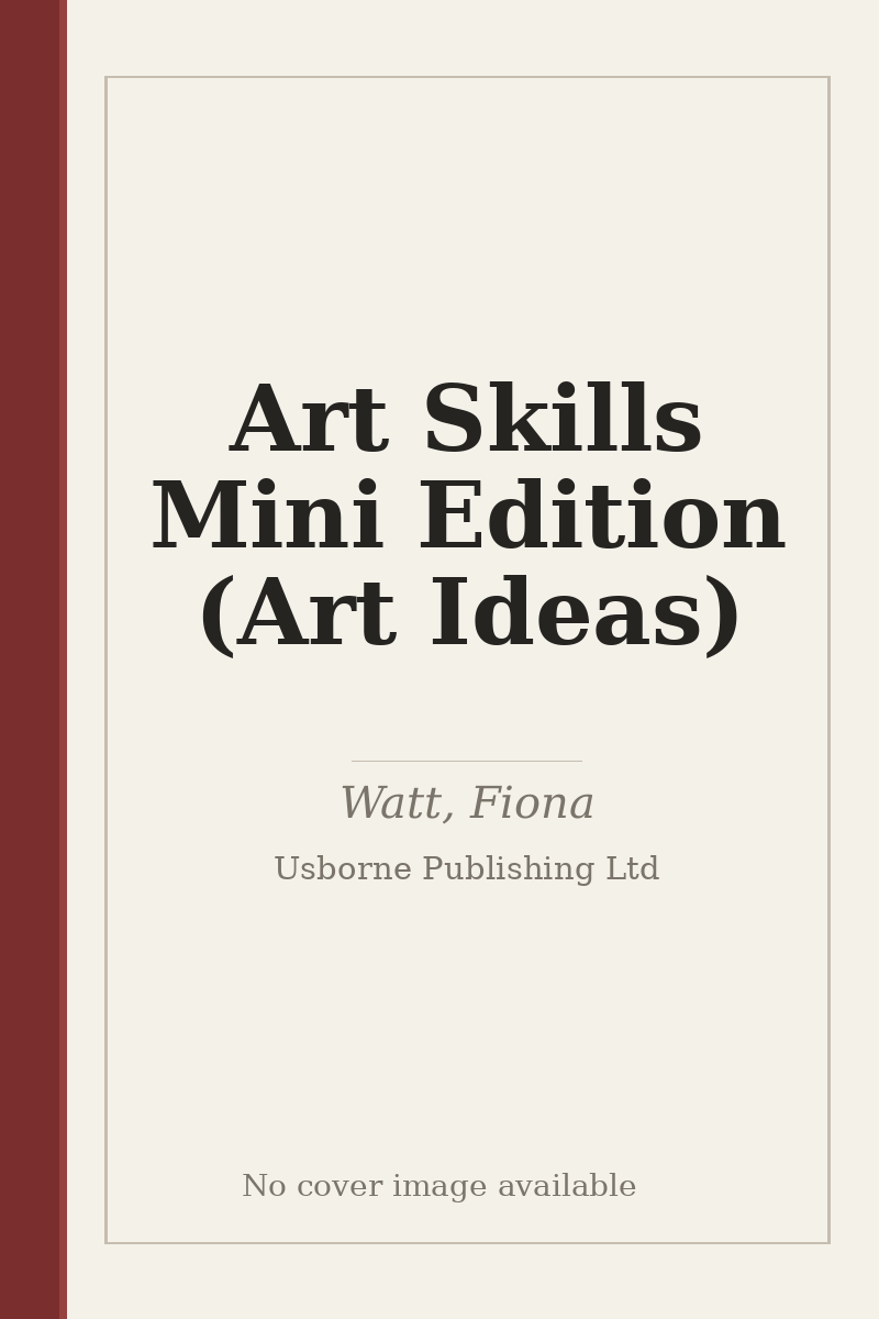 Art Skills Mini Edition (Art Ideas) - no cover image available