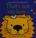 That's not my lion...