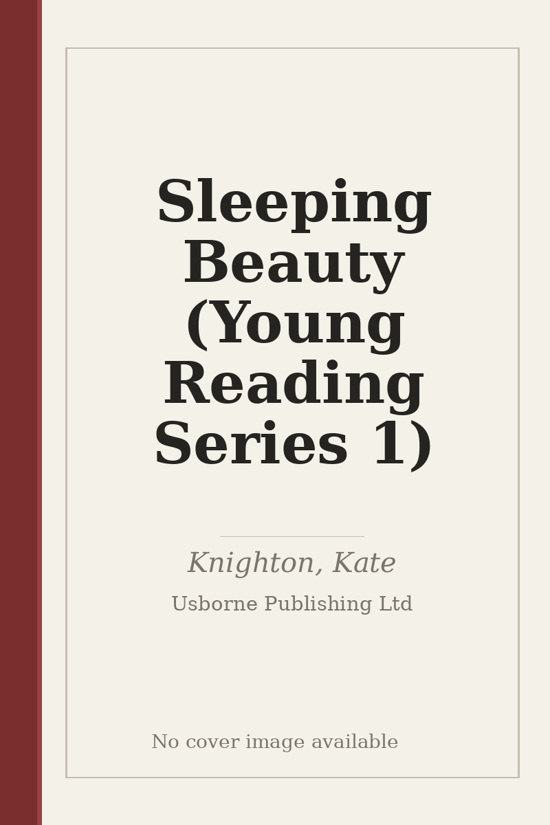 Sleeping Beauty (Young Reading Series 1) - no cover image available