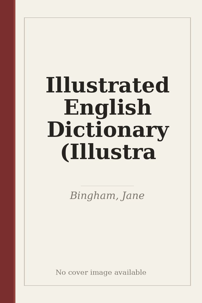 Illustrated English Dictionary (Illustra - no cover image available