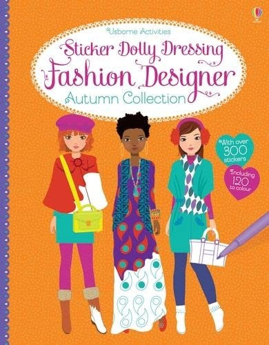 Sticker Dolly Dressing Fashion Designer Autumn Collection