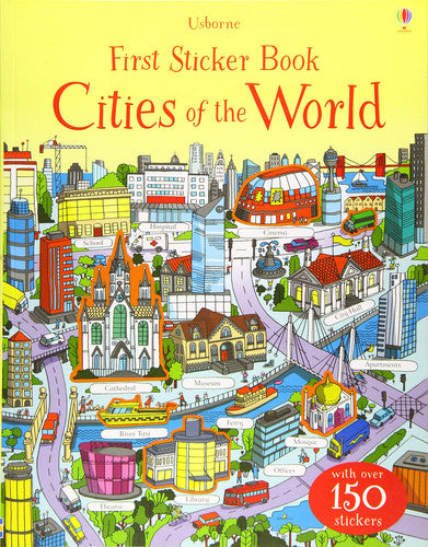 First Sticker Book Cities of the World (First Sticker Books)