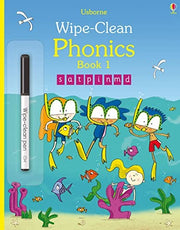 Wipe-Clean Phonics: Book 1 (Wipe Clean Books)