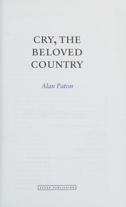 "Cry, the Beloved Country" (SparkNotes Literature Guide)