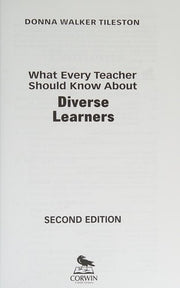 What Every Teacher Should Know About Diverse Learners (What Every Teacher Should Know... (Corwin))