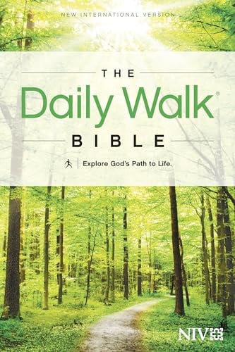 NIV Daily Walk Bible: Explore God's Path to Life
