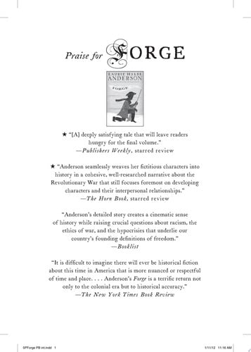 Forge (Seeds of America Trilogy)