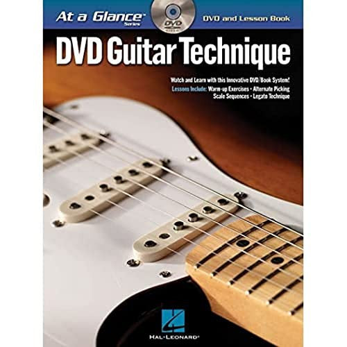 At A Glance Guitar Technique Book/Dvd (At a Glance Series)
