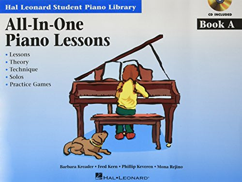 All-In-One Piano Lessons - Book A | Beginner Piano Method for Students | Step-by-Step Learning with Lessons, Technique, and Practice Games | Online Audio Access | Ideal for Group or Private Study