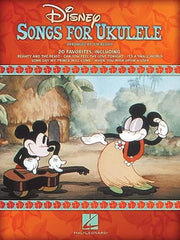 Disney Songs For Ukulele Book: 20 Favorite Songs