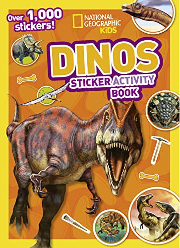 Dinos Sticker Activity Book: Over 1,000 stickers!